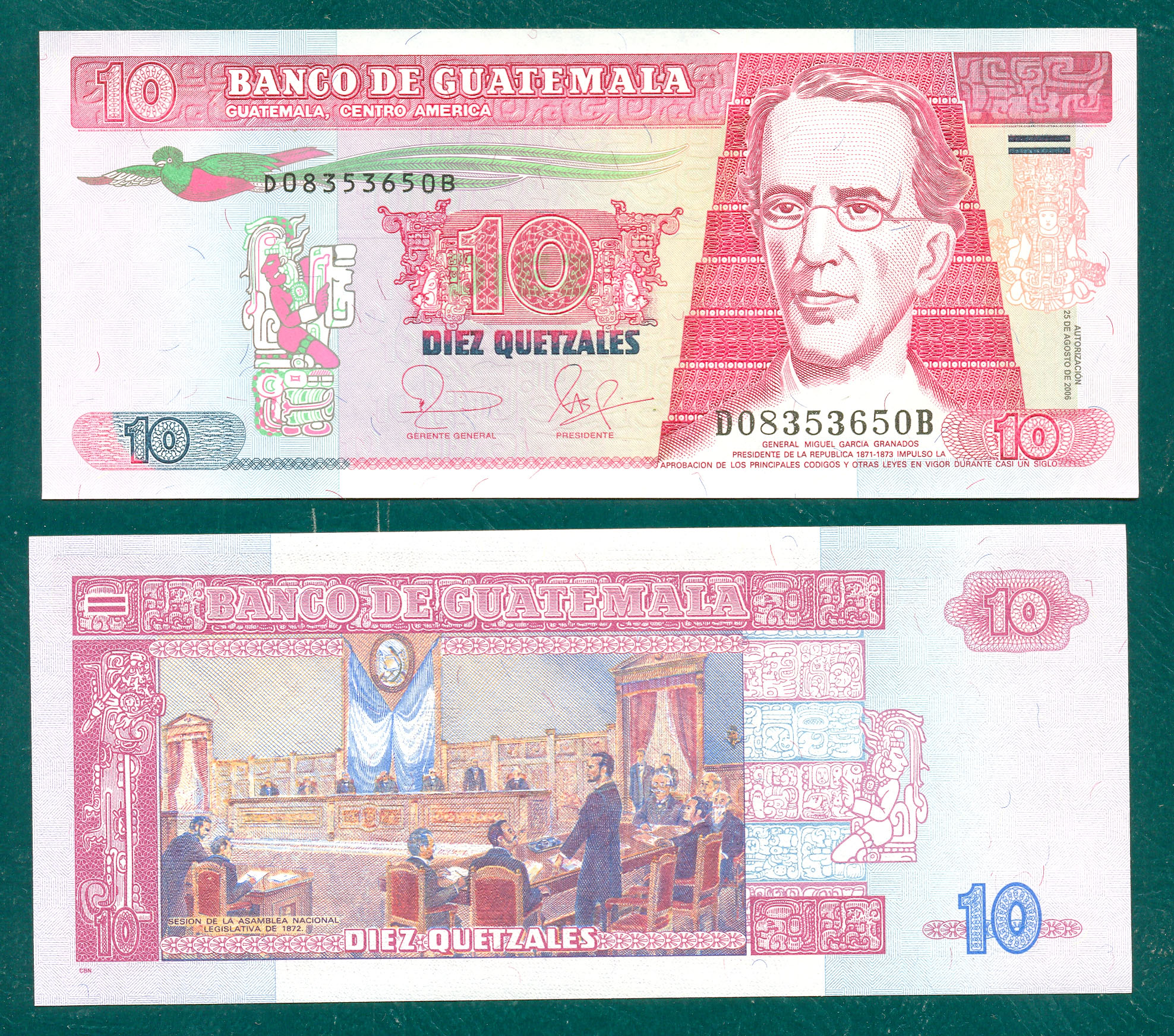 10 quetzales